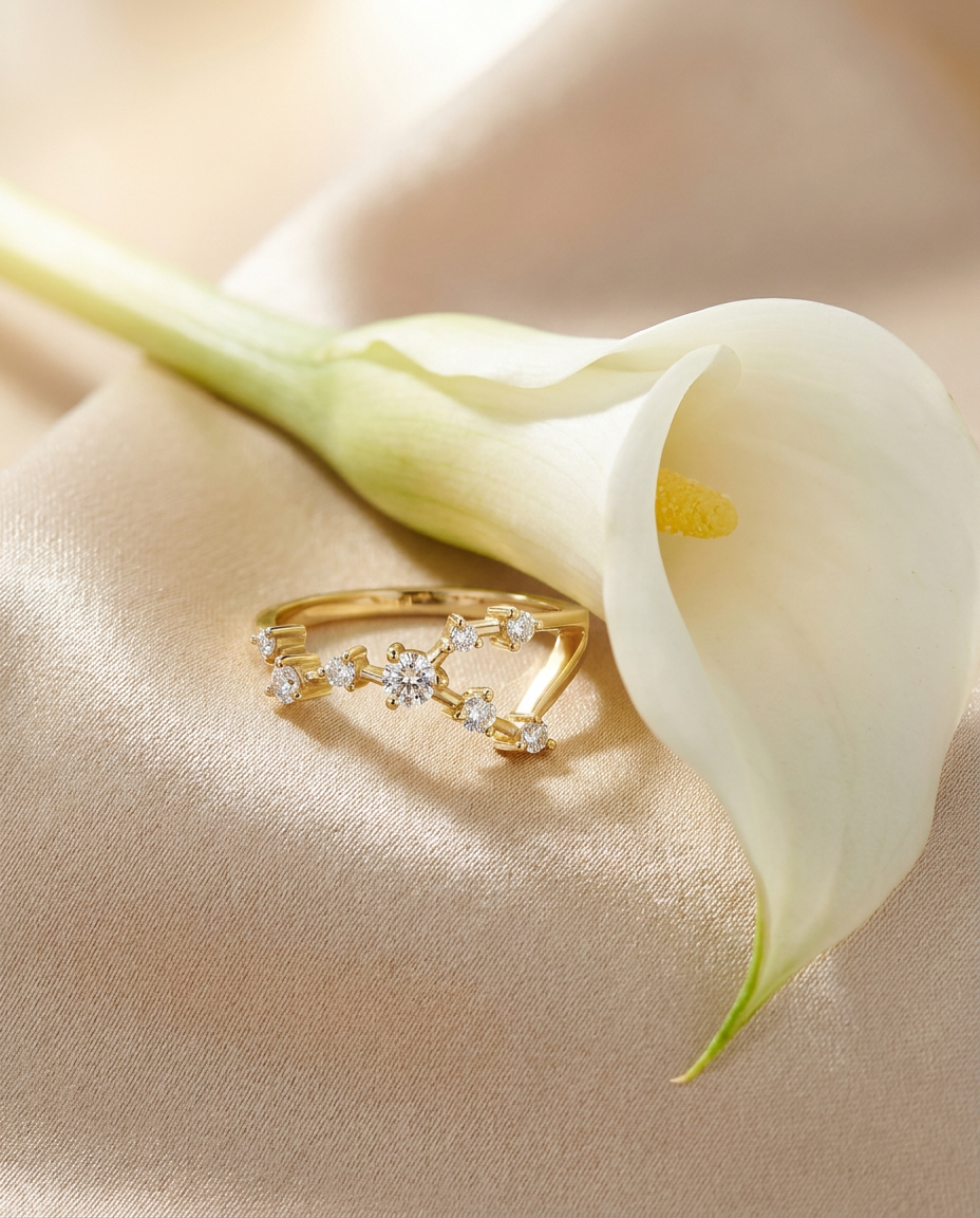 Taurus Constellation Ring