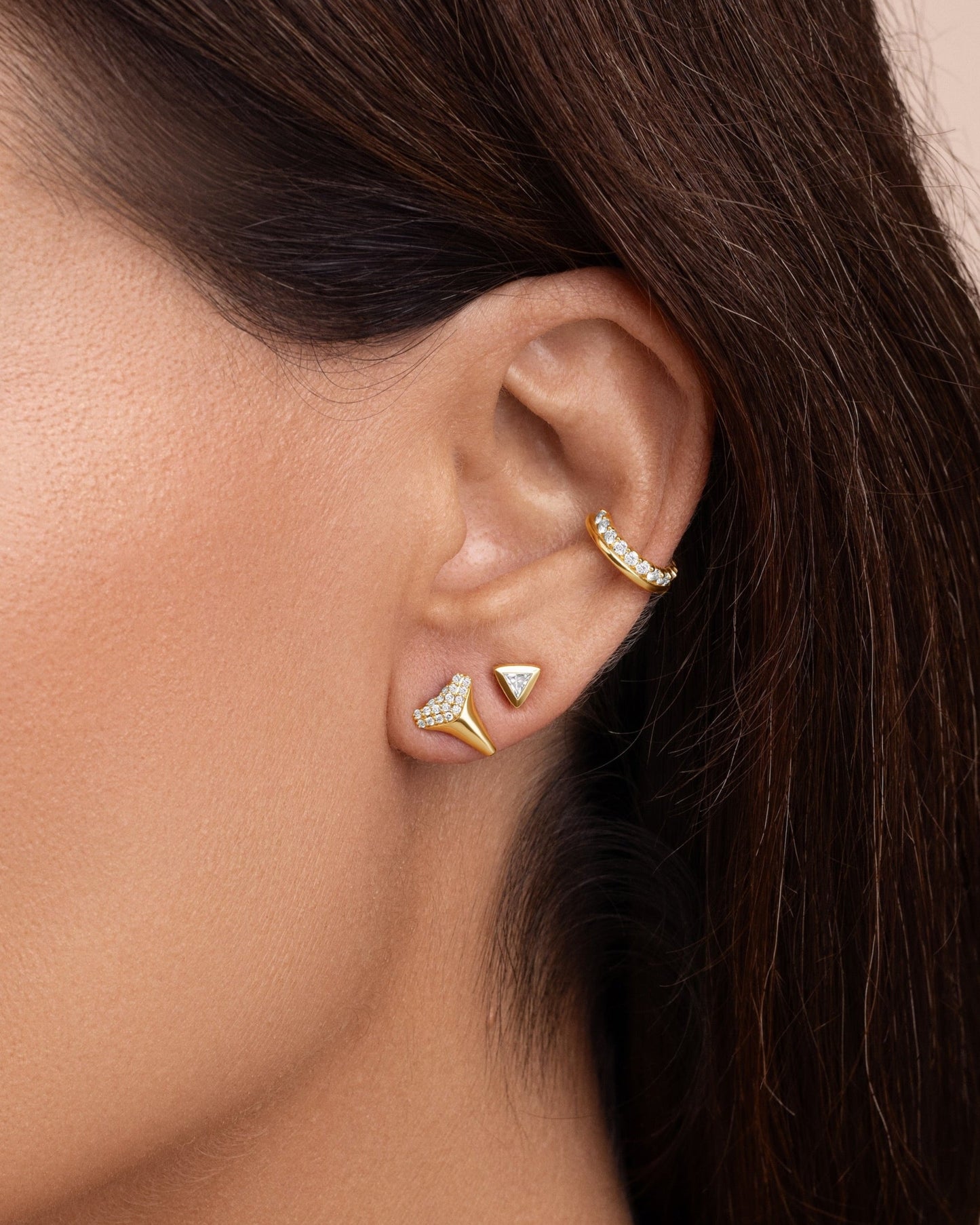 Aura Sharktooth Studs