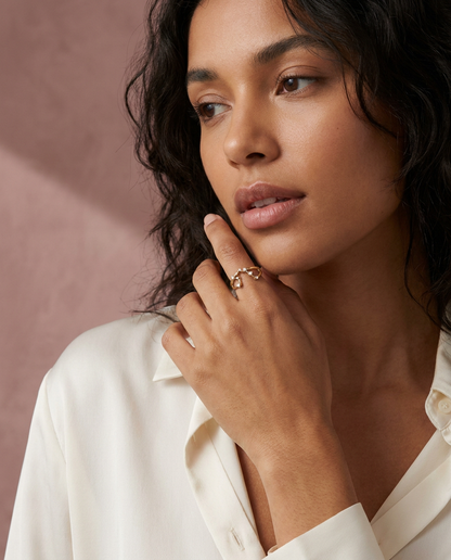 Aquarius Constellation Ring