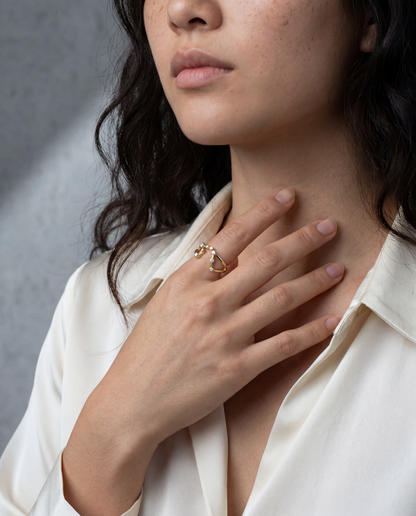 Aquarius Constellation Ring