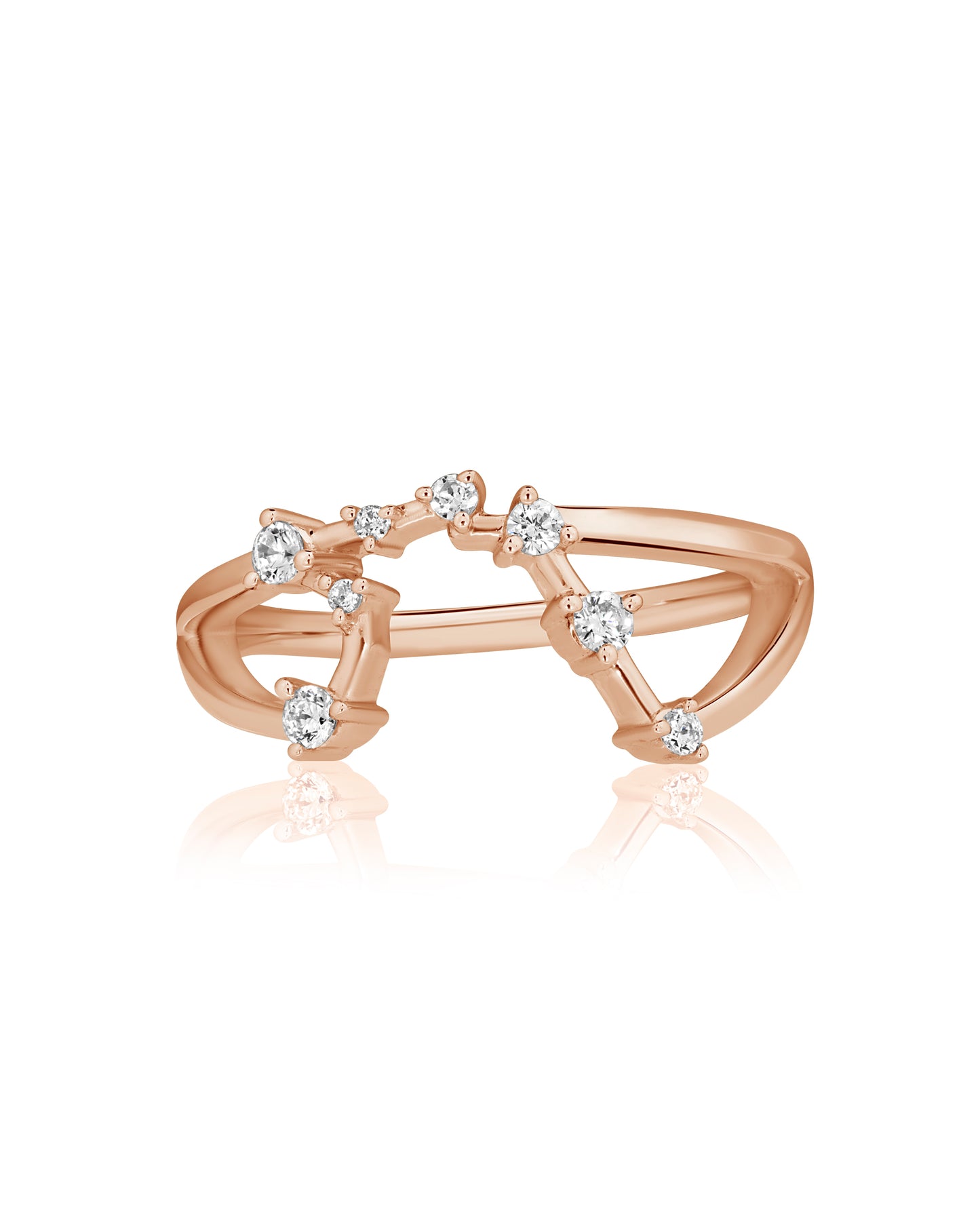 Aquarius Constellation Ring