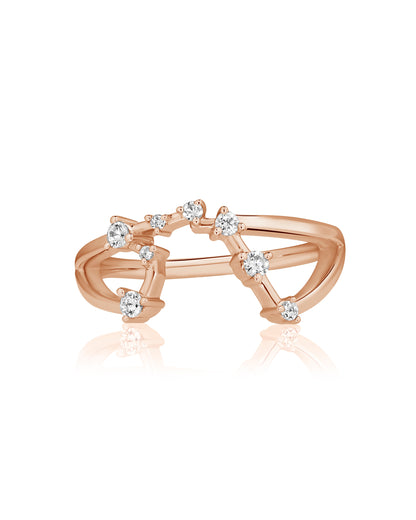 Aquarius Constellation Ring