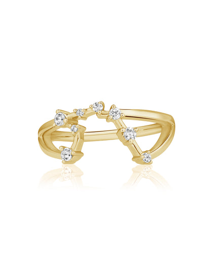Aquarius Constellation Ring