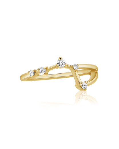 Aries Constellation Ring