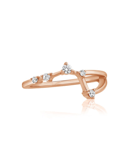Aries Constellation Ring