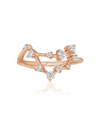 Capricorn Constellation Ring