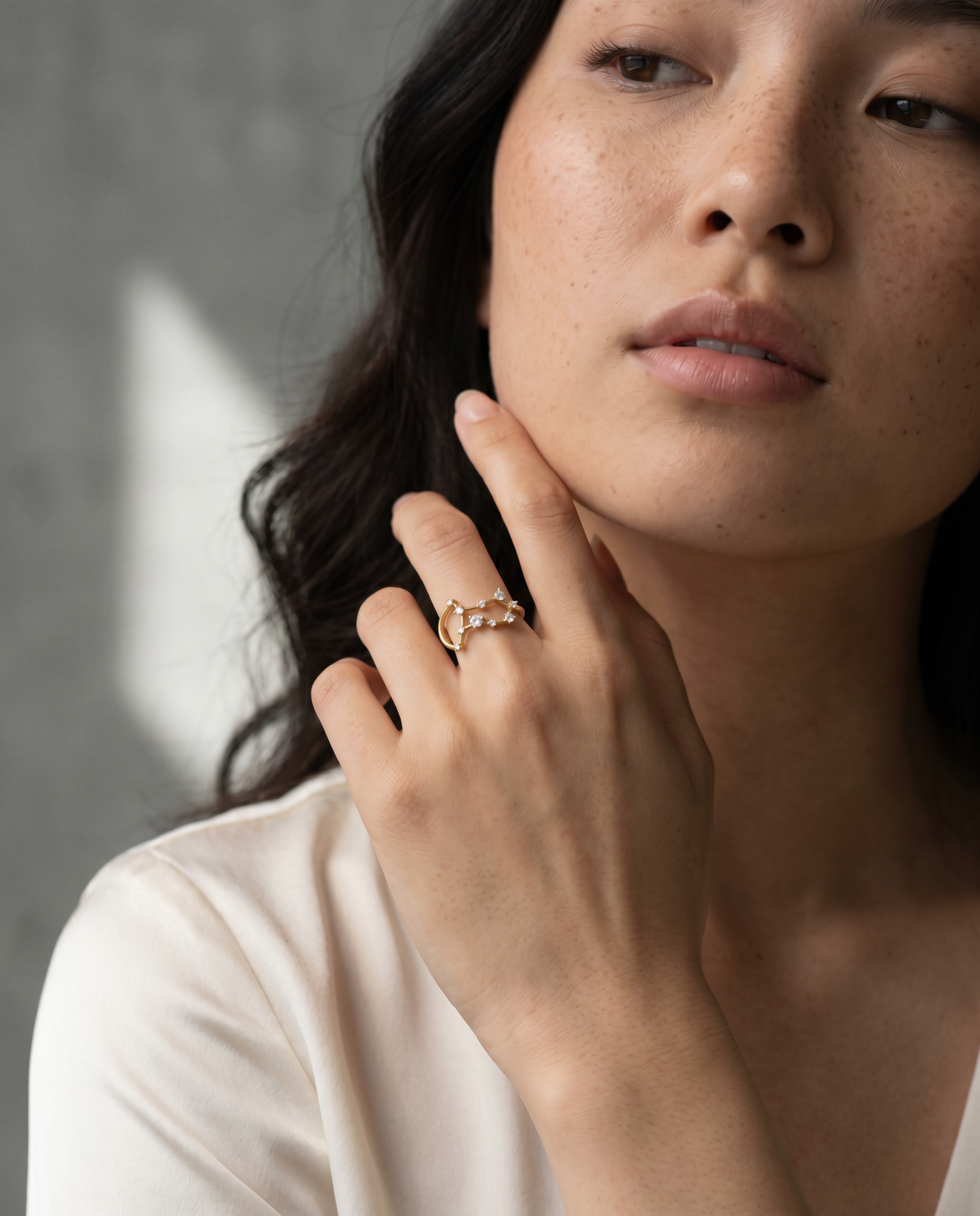 Gemini Constellation Ring
