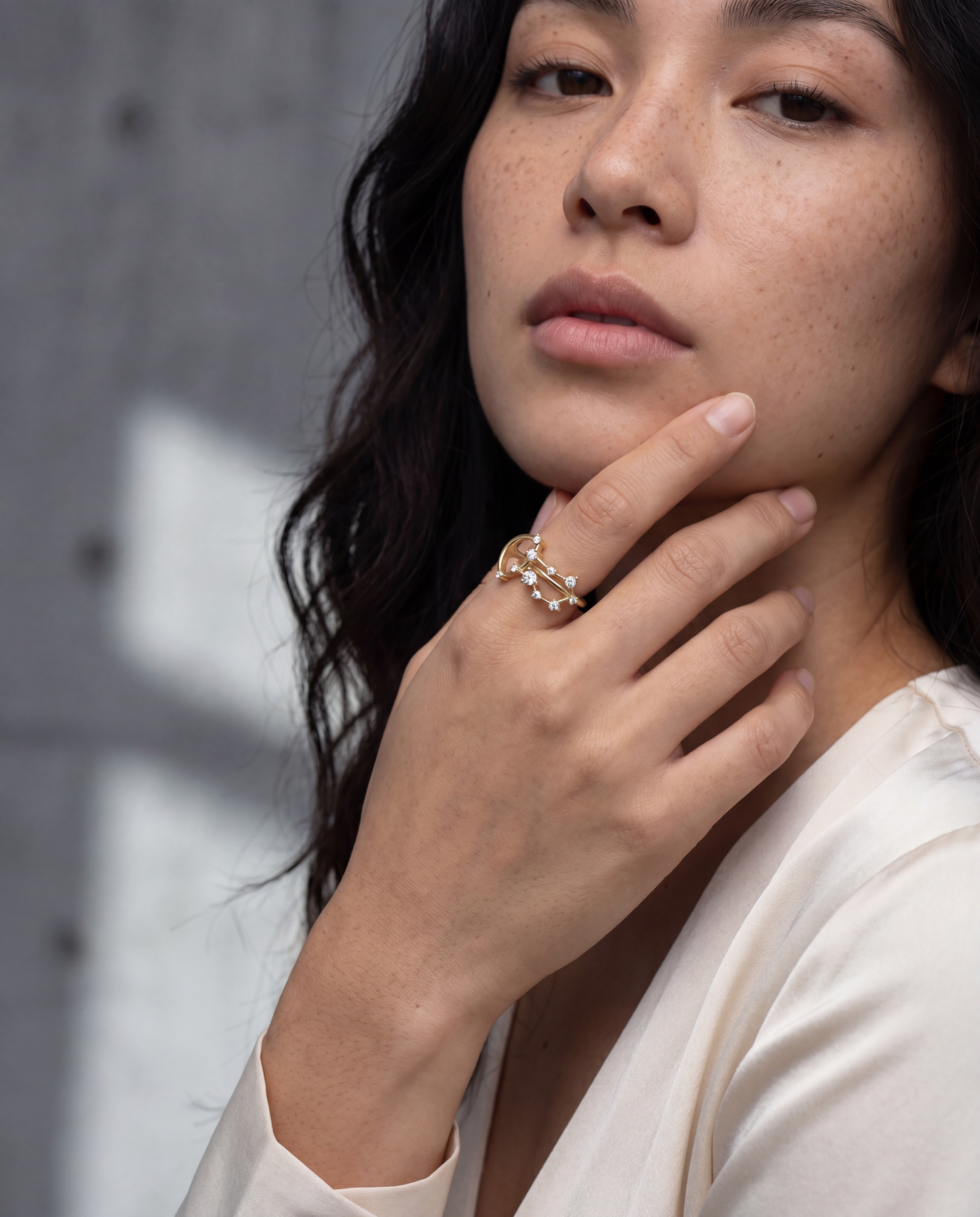 Gemini Constellation Ring