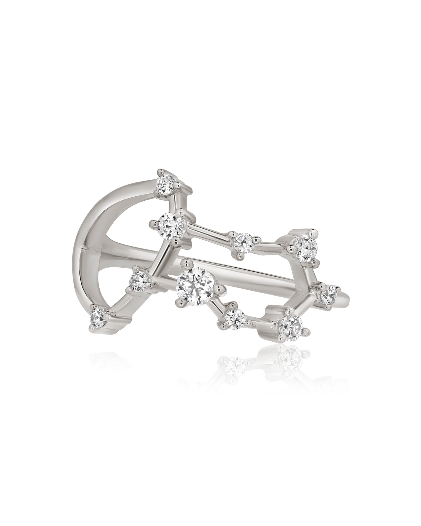 Gemini Constellation Ring