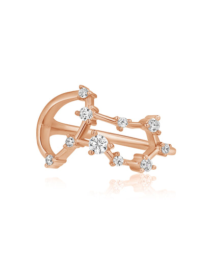 Gemini Constellation Ring