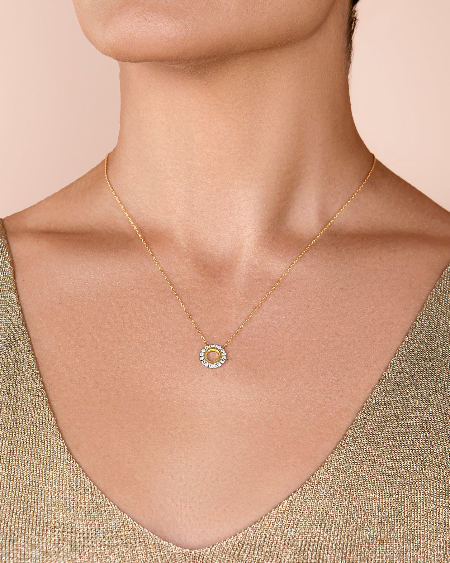 Sol Halo Necklace