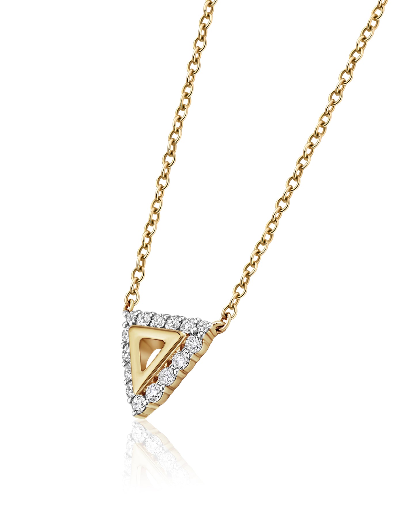Halo Tria Necklace