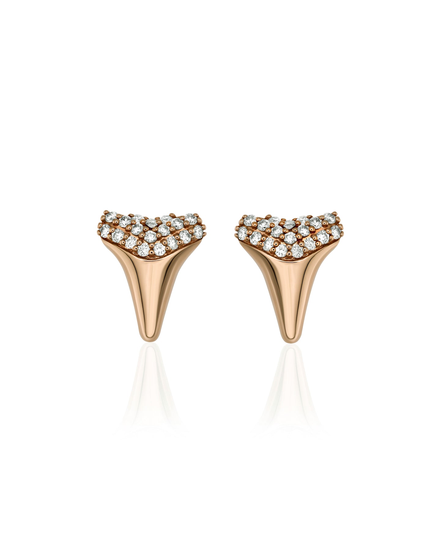 Aura Sharktooth Studs