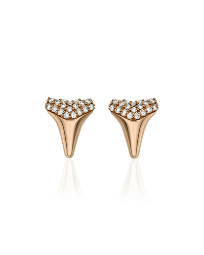 Aura Sharktooth Studs