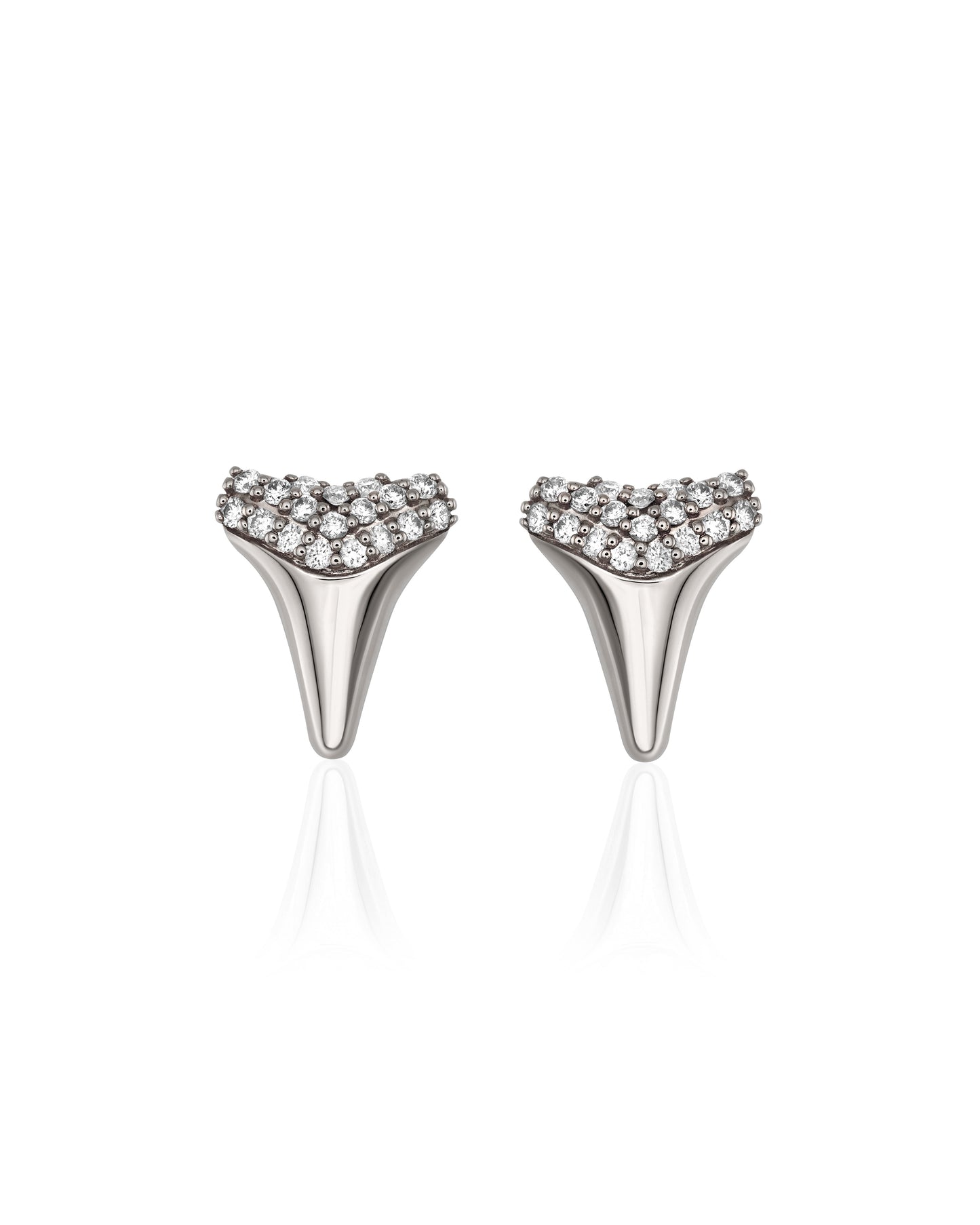 Aura Sharktooth Studs