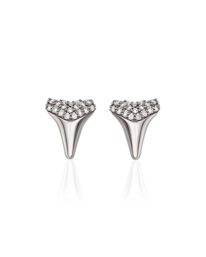 Aura Sharktooth Studs