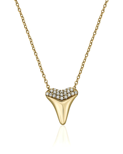Aura Sharktooth Necklace