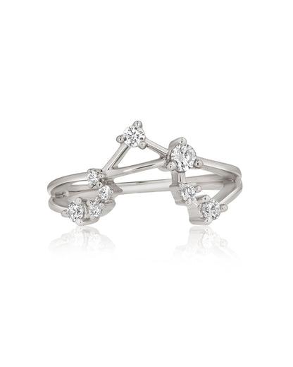 Libra Constellation Ring