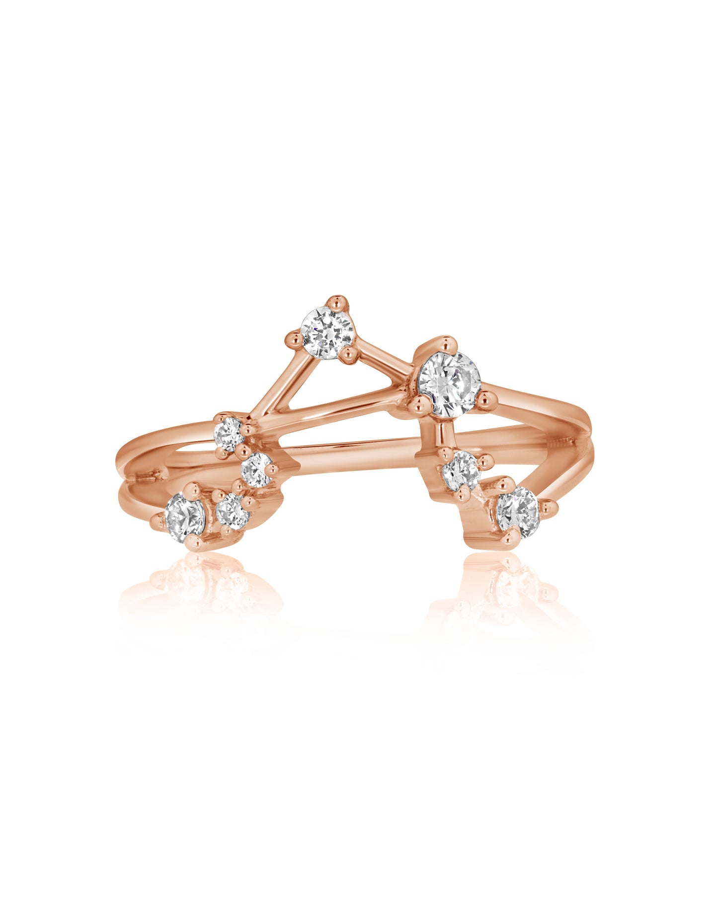 Libra Constellation Ring