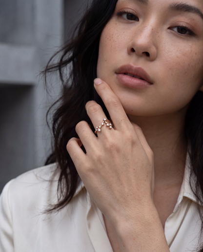 Pisces Constellation Ring