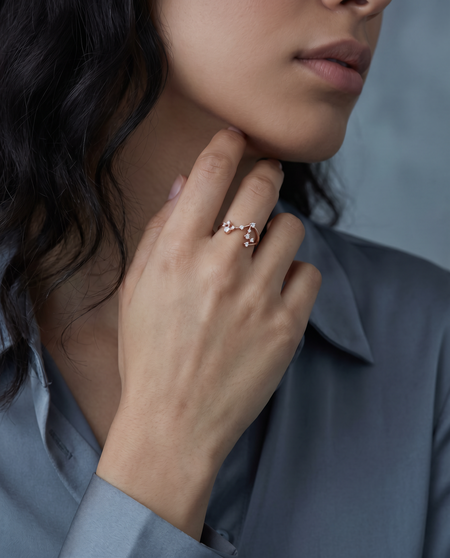 Pisces Constellation Ring