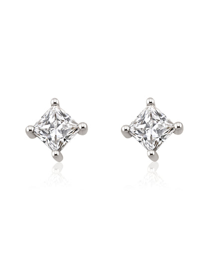 Princess Diamond Studs