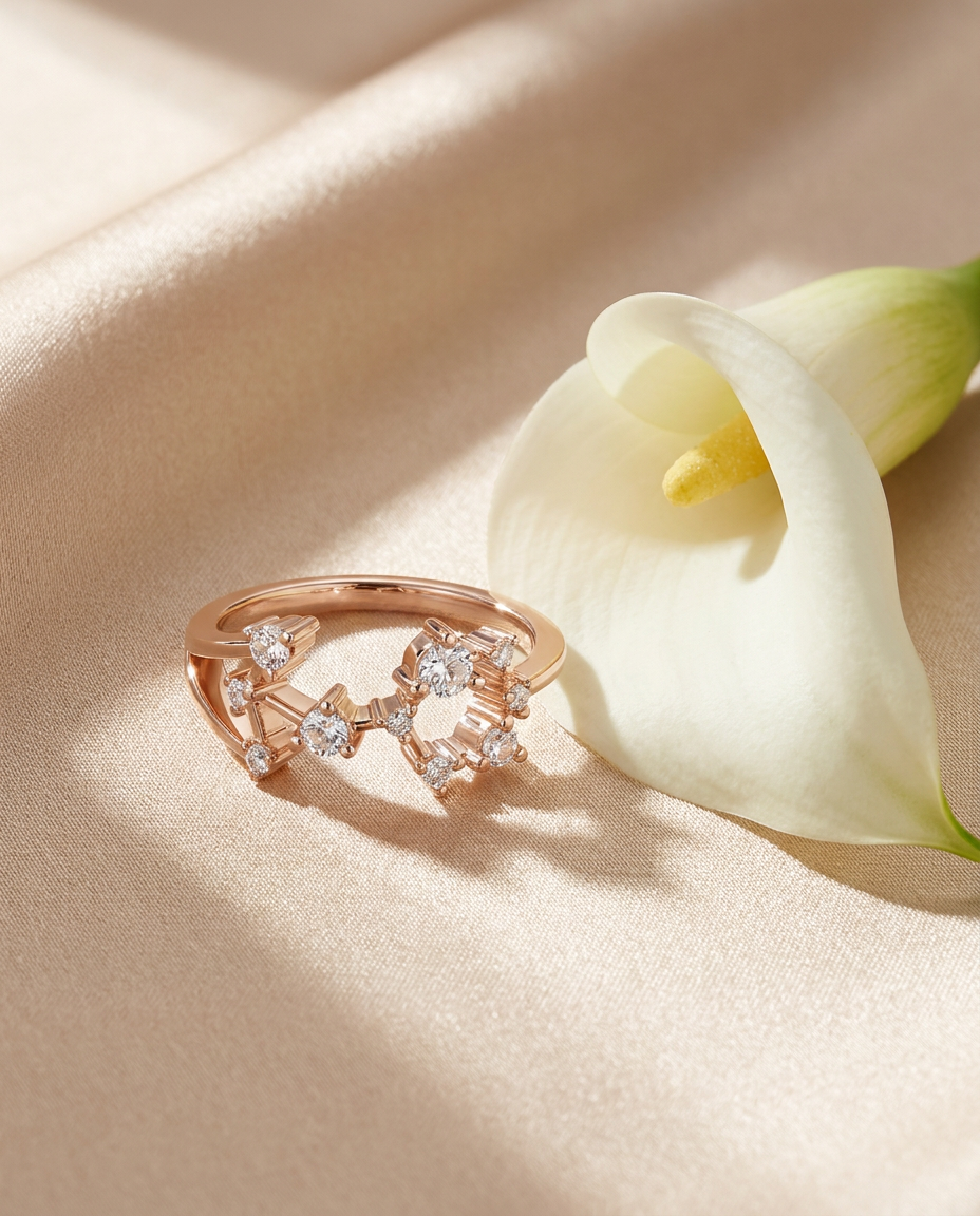 Scorpio Constellation Ring