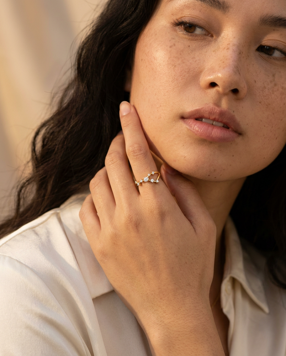 Taurus Constellation Ring