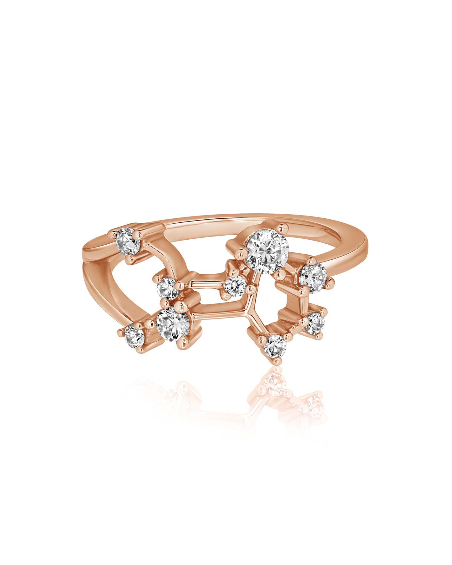 Leo Constellation Ring