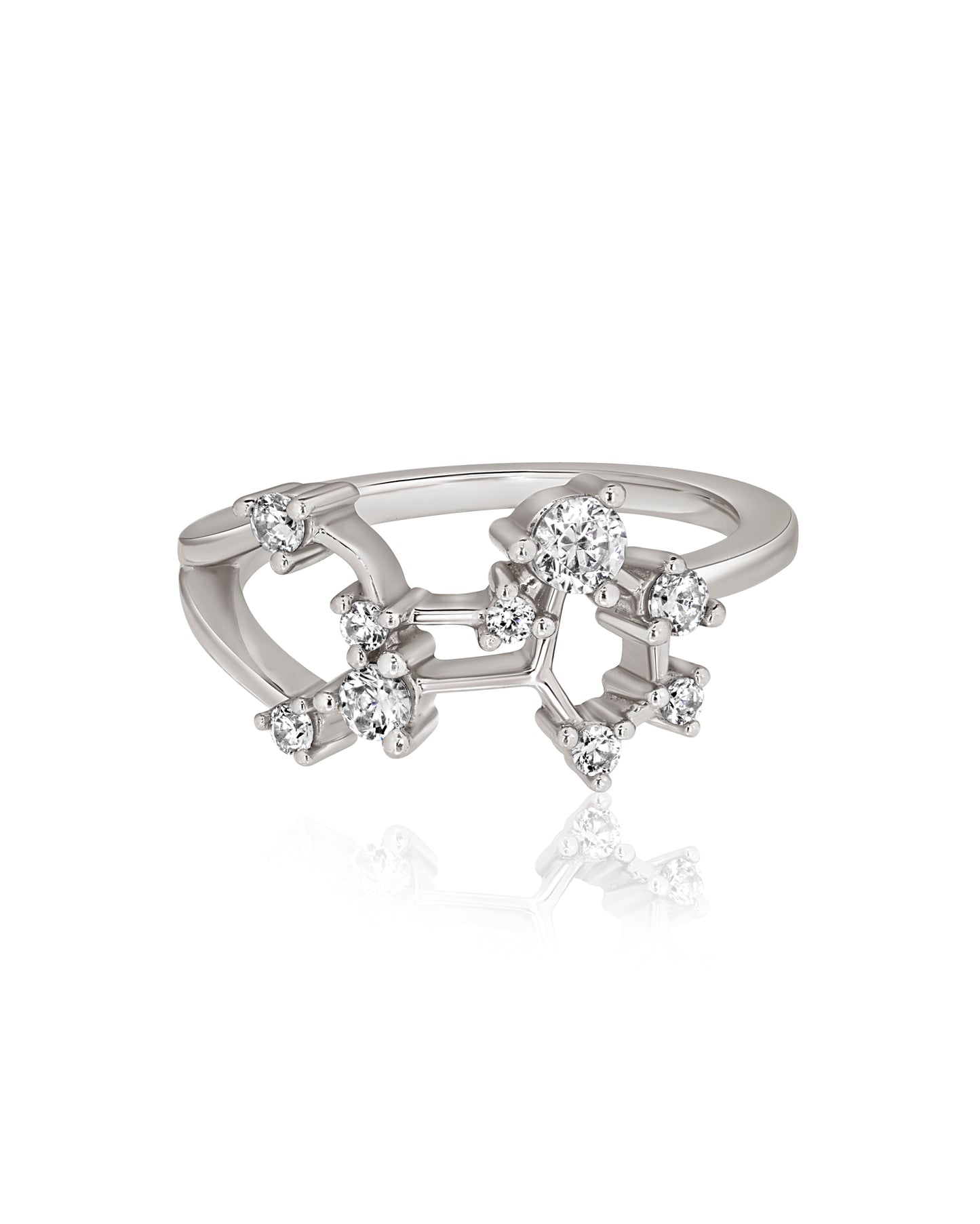 Leo Constellation Ring