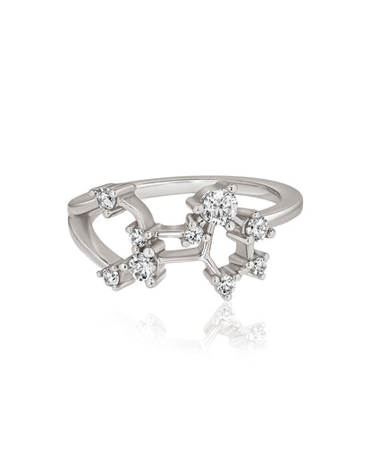 Leo Constellation Ring