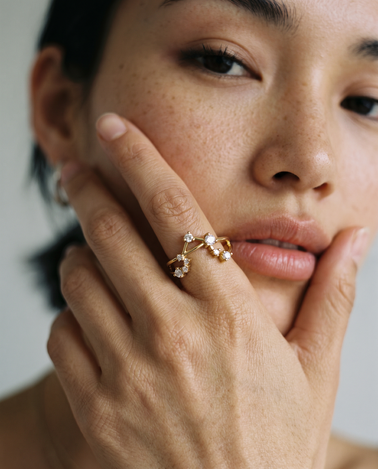 Libra Constellation Ring