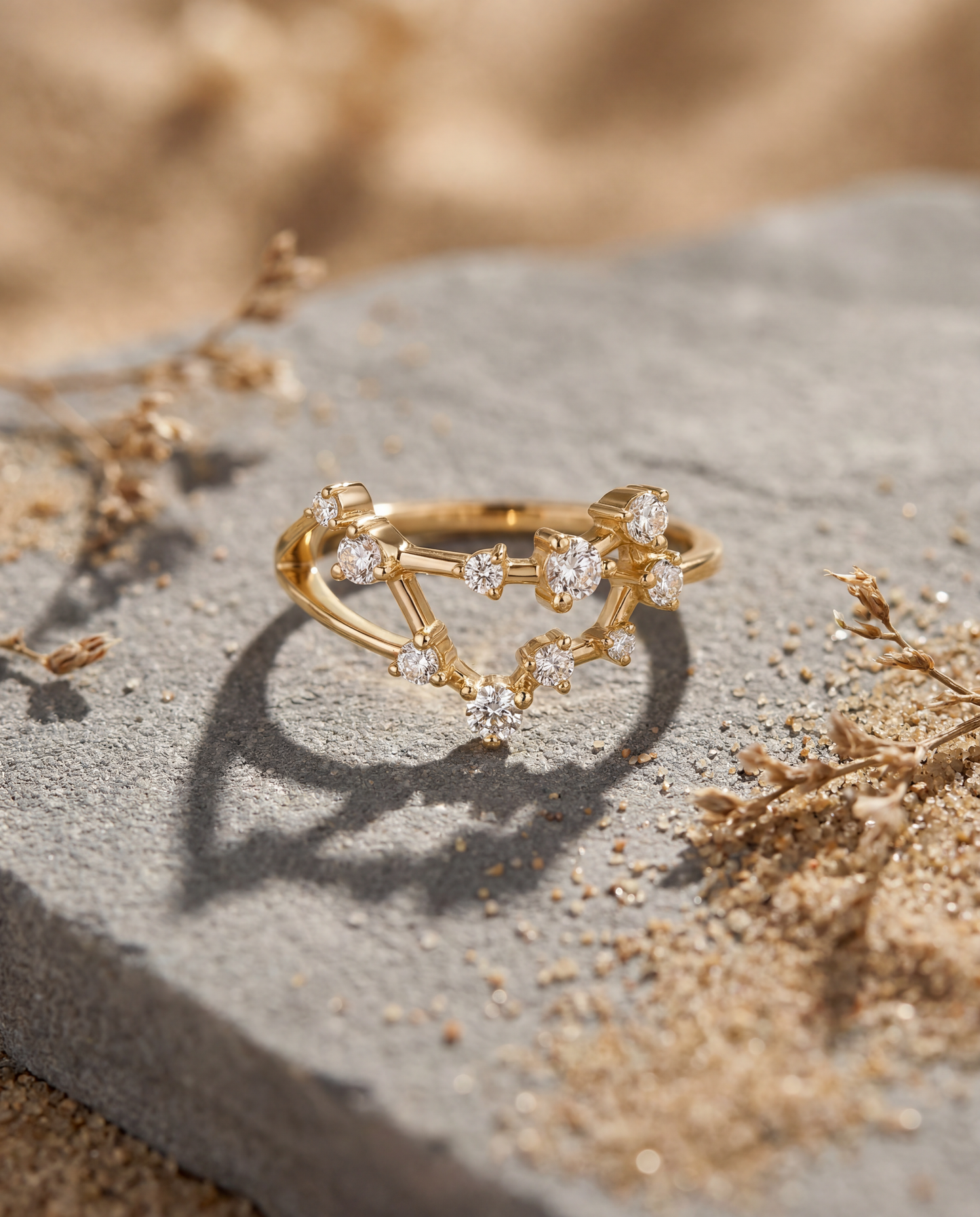 Capricorn Constellation Ring