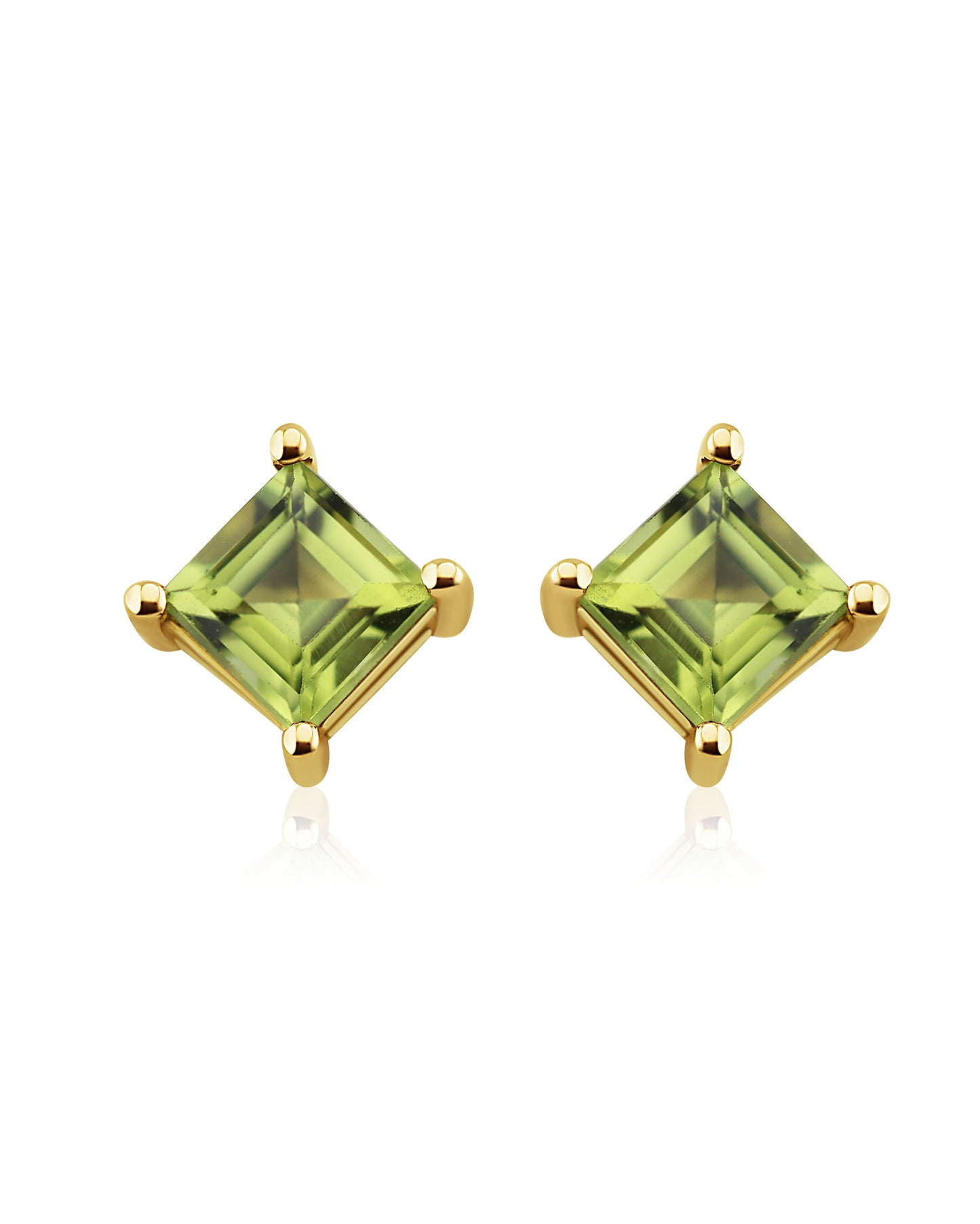 Princess Peridot Studs