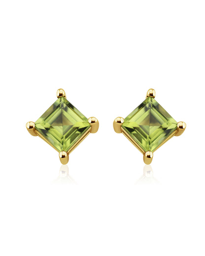 Princess Peridot Studs