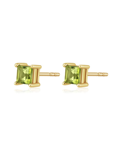 Princess Peridot Studs