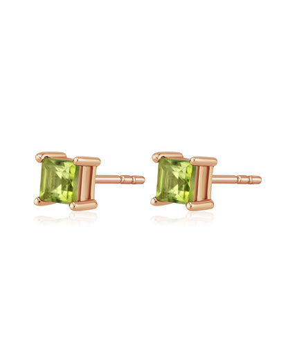 Princess Peridot Studs