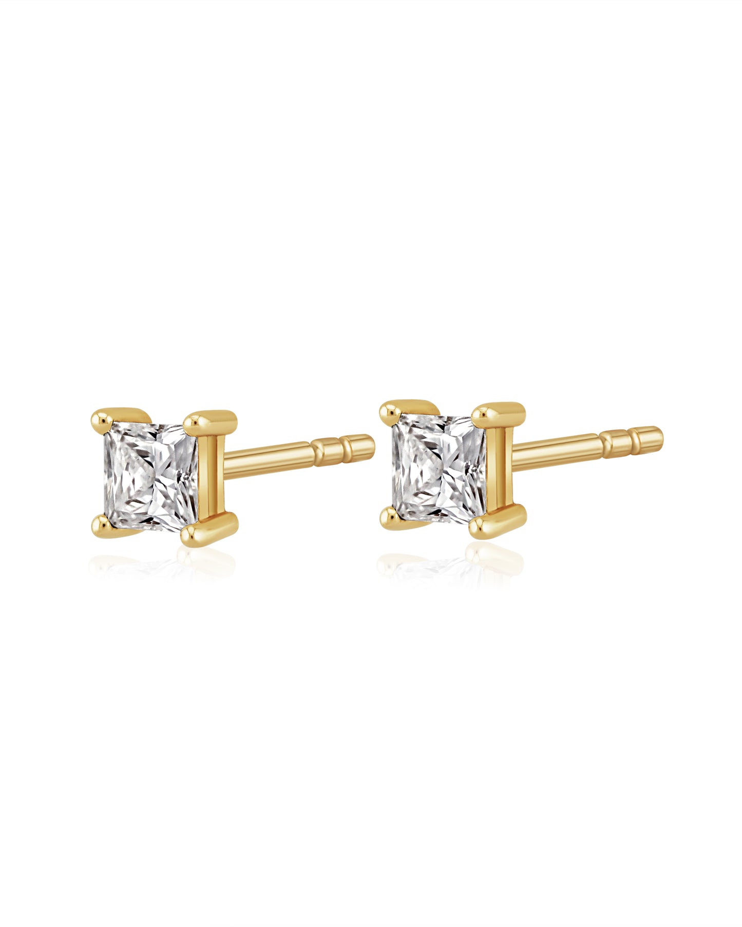 Princess Diamond Studs