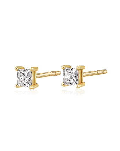 Princess Diamond Studs